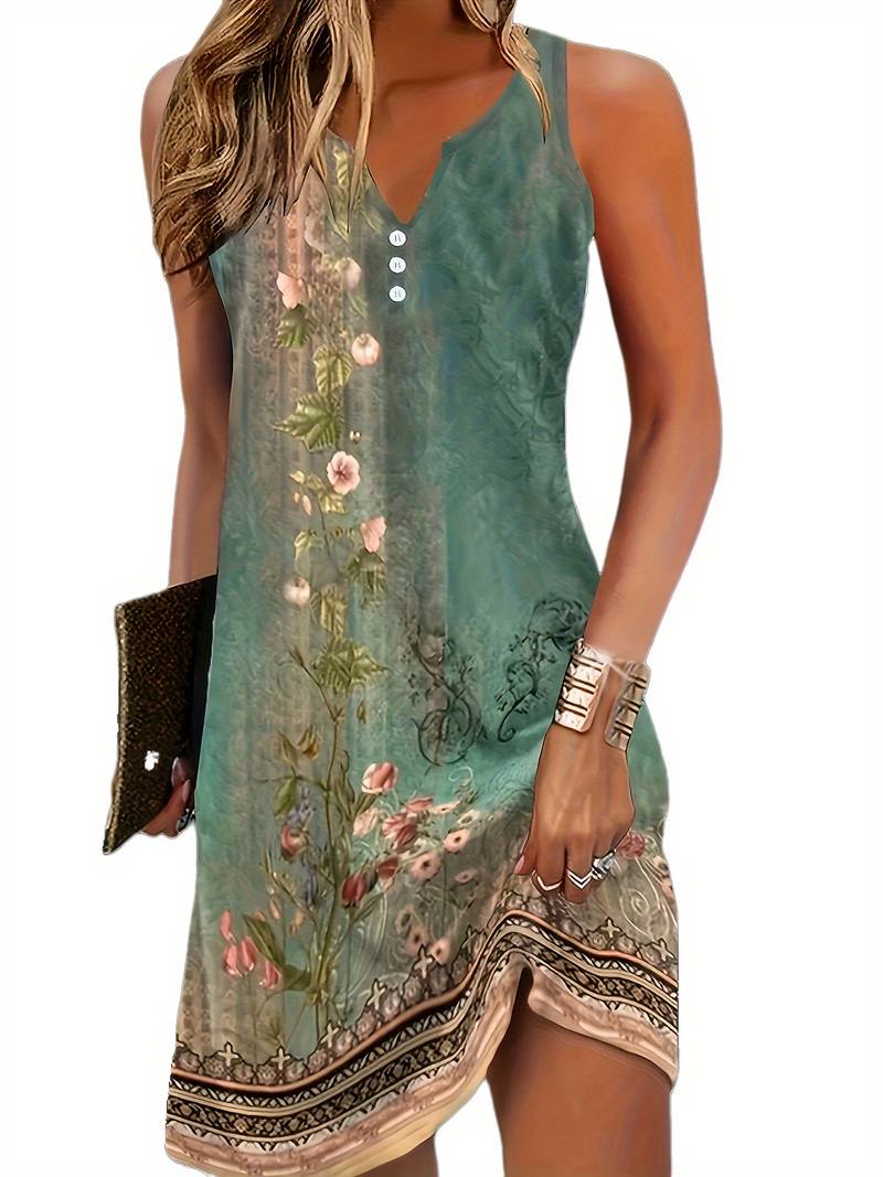 Chloe – Zeitloses ärmelloses Minikleid