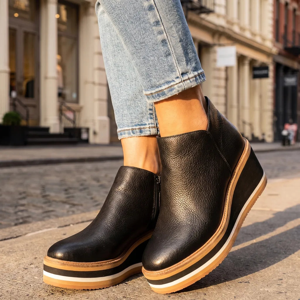 Kimberly - Stiefeletten mit Keilabsatz