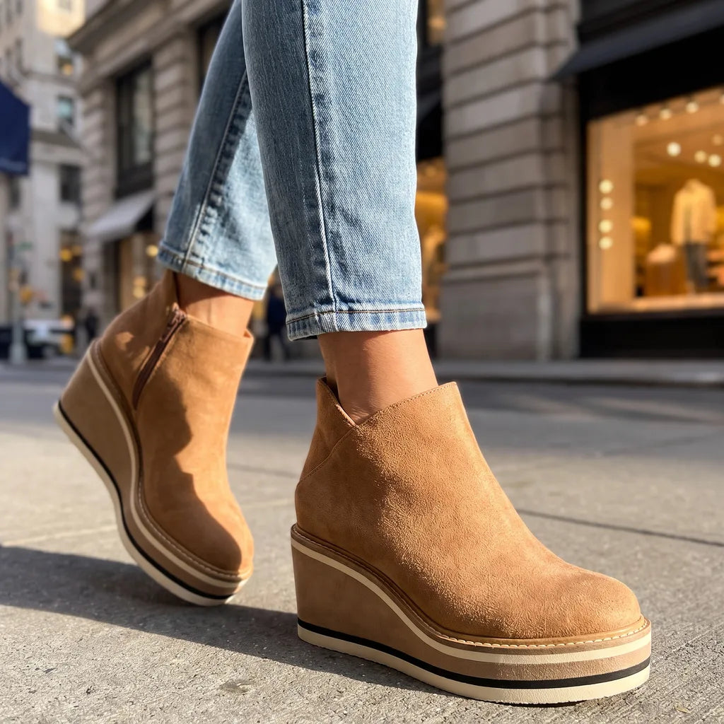 Kimberly - Stiefeletten mit Keilabsatz
