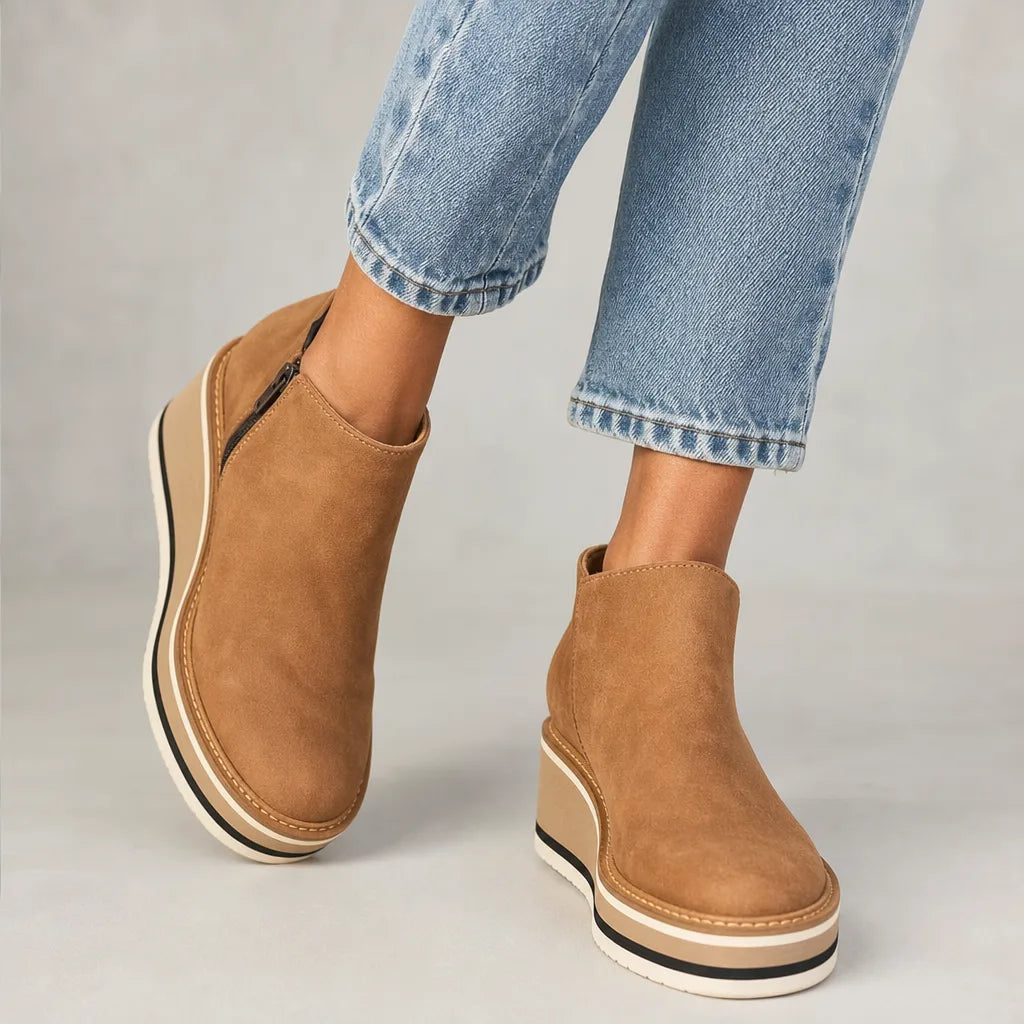 Kimberly - Stiefeletten mit Keilabsatz