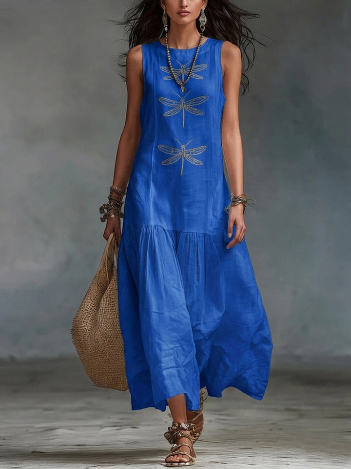 Genf – Ärmelloses Maxikleid