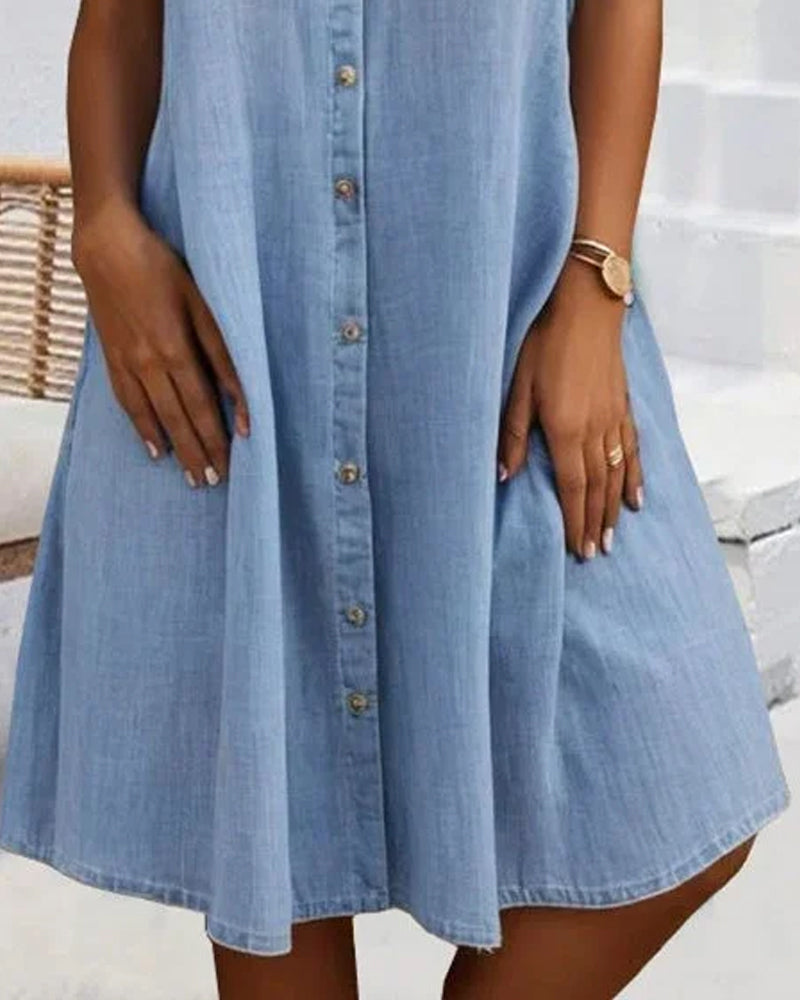 Lena - Lässiges Jeanskleid