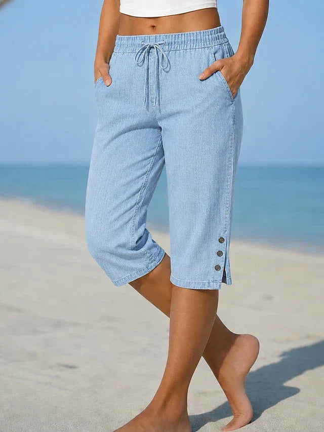 Belia – Wadenlange Caprihose
