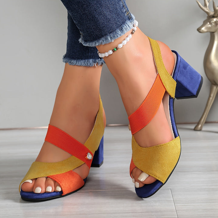 Adelaide – Orthopädische Komfort-Blockabsatzschuhe