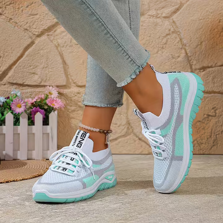 Ria – Atmungsaktive Mesh-Sneaker mit Farbverlauf