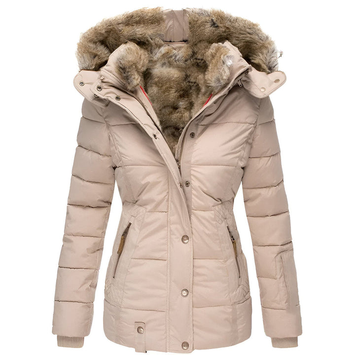 Merrie – Taillierte Steppjacke mit Kapuze