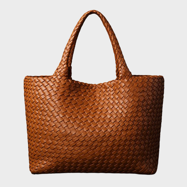 Rissa – Handgeflochtene Ledertasche