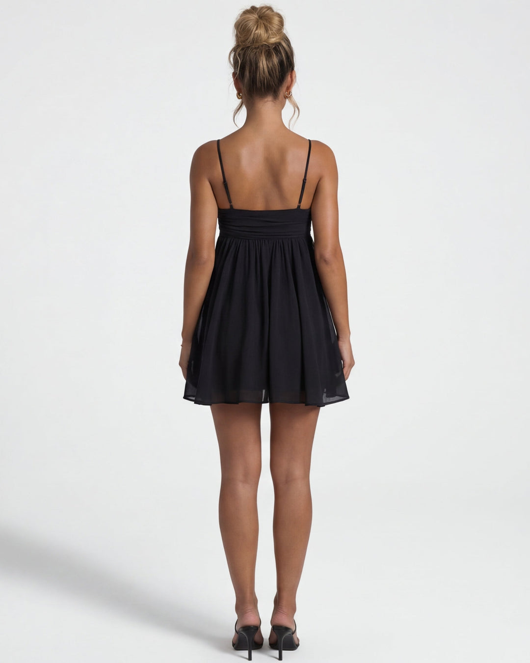 Rachel – Fließendes Babydoll-Minikleid