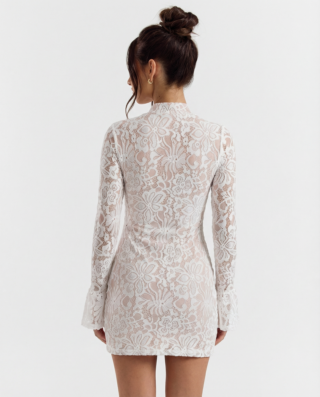Selena – Mini-Bodycon-Kleid aus Spitze