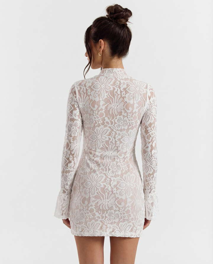 Selena – Mini-Bodycon-Kleid aus Spitze
