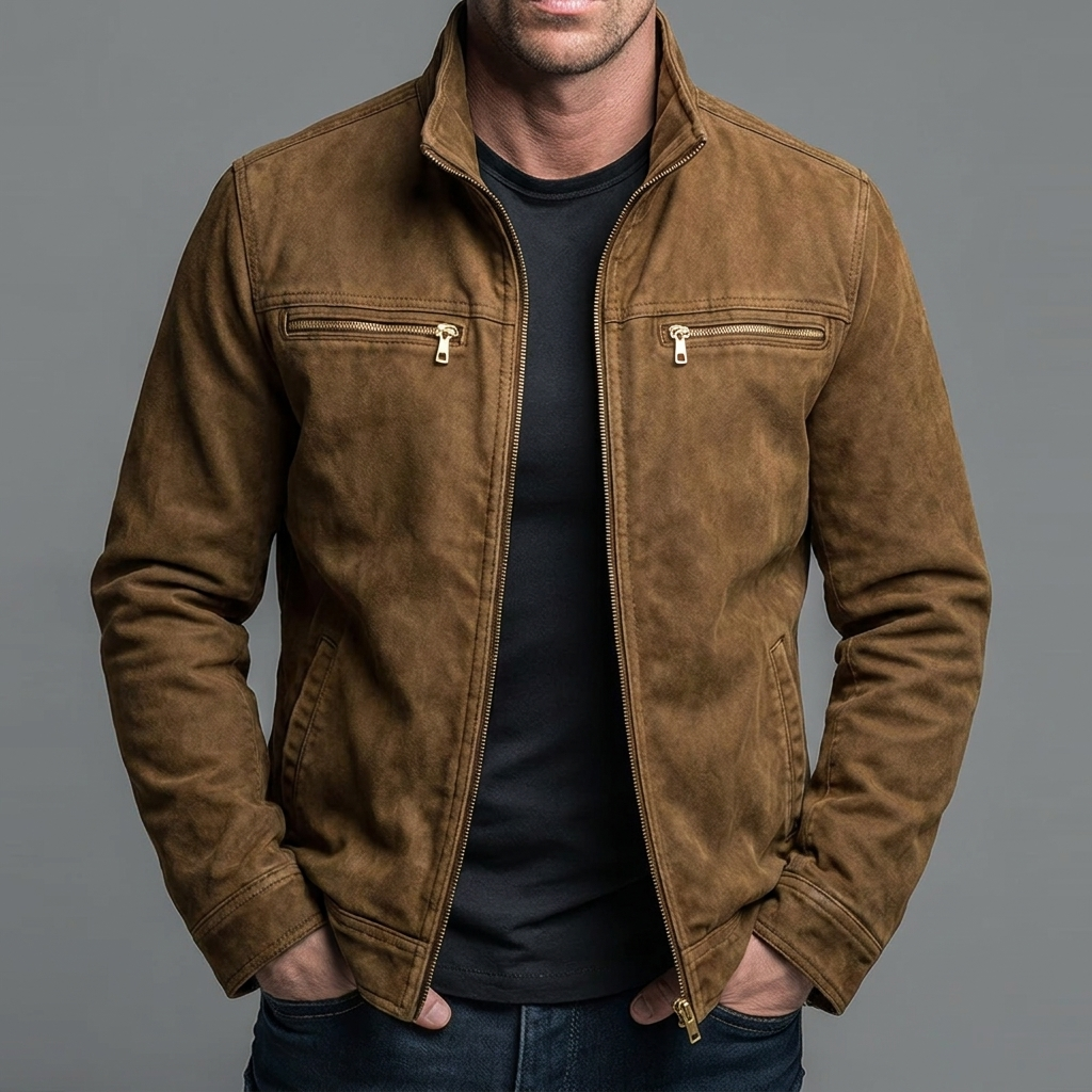 Kellan – Jacke aus gewaschener Vintage-Baumwolle