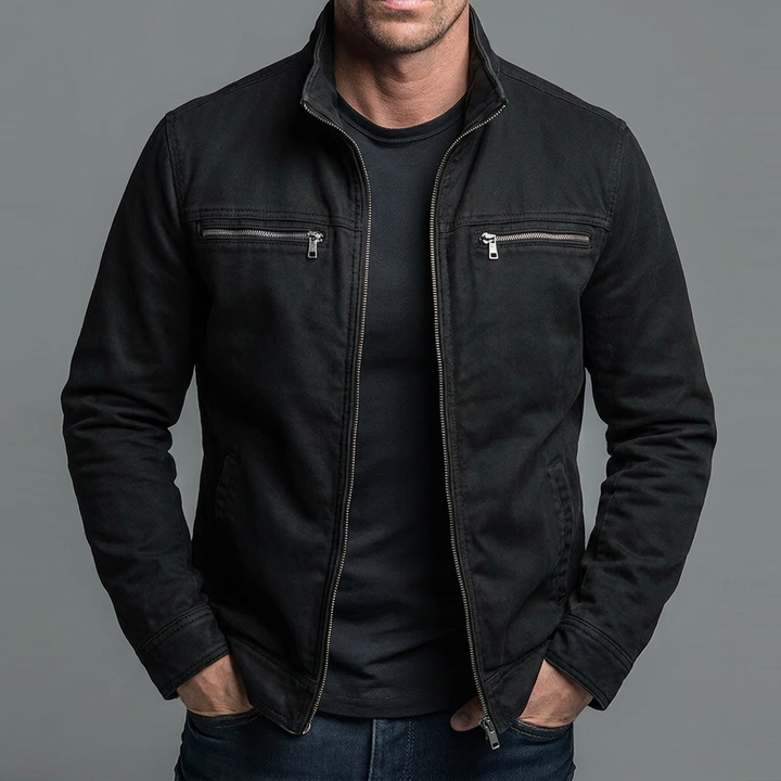 Kellan – Jacke aus gewaschener Vintage-Baumwolle