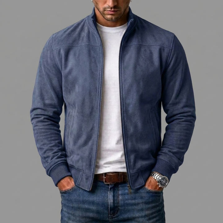 Rhett – Wildleder-Bomberjacke