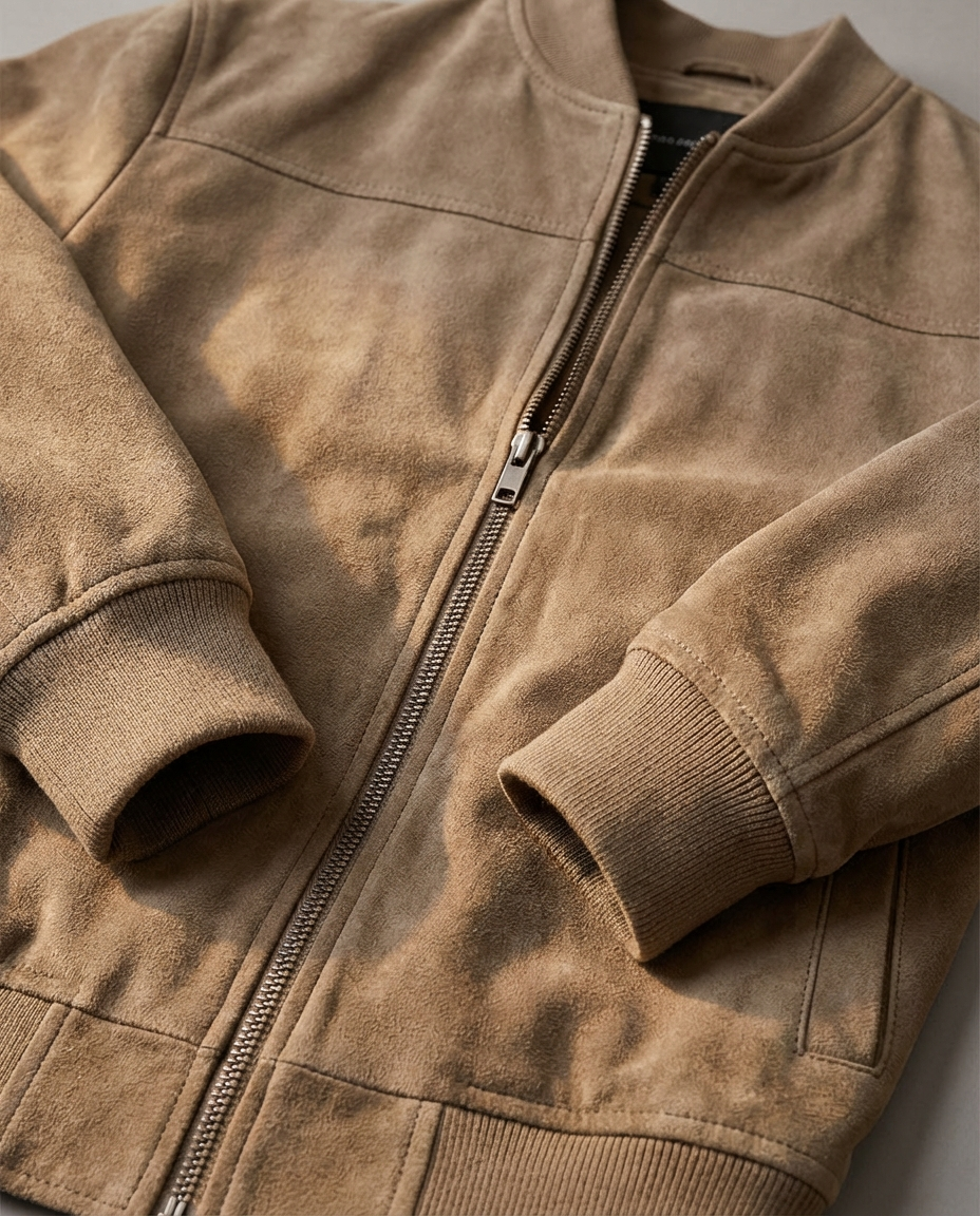 Mico - Wildleder-Bomberjacke