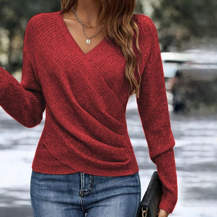 Janine – Elegante Strickpullover für mühelosen Komfort