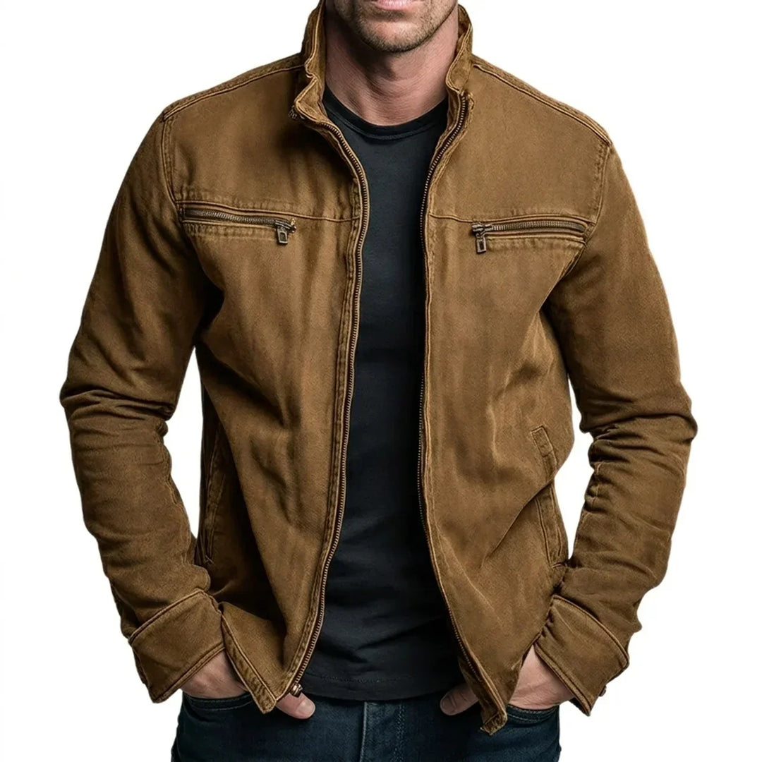 Philip – Klassische Freizeitjacke aus Baumwolle