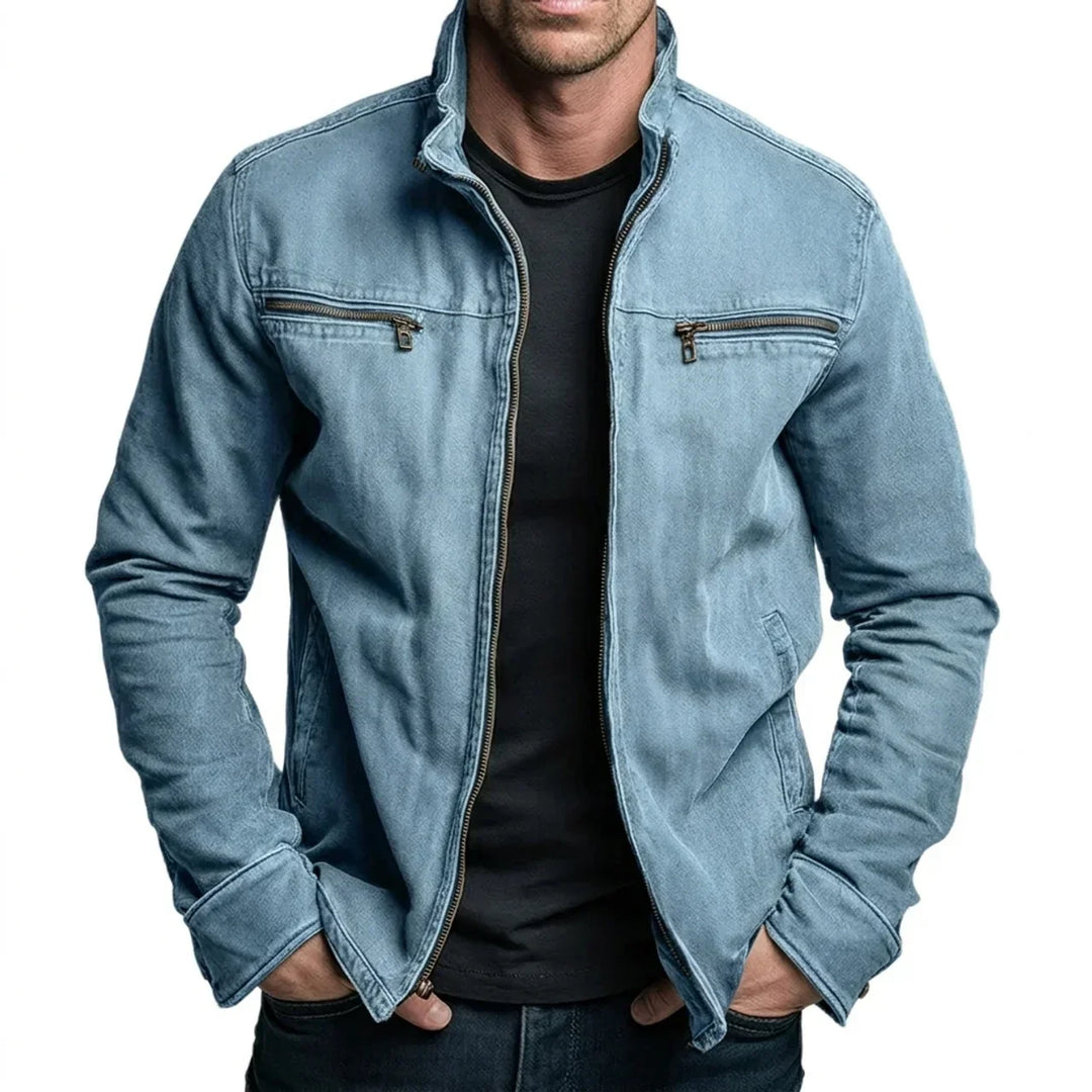 Philip – Klassische Freizeitjacke aus Baumwolle