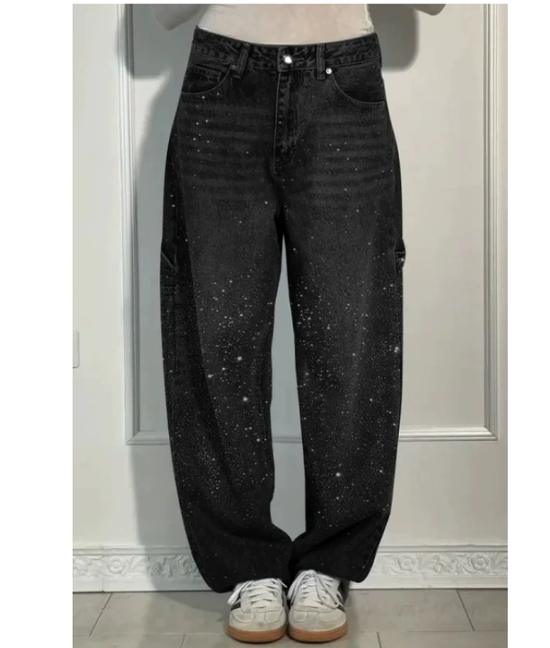 Tesse – Balloon Denim Pants für mühelose Bewegungsfreiheit