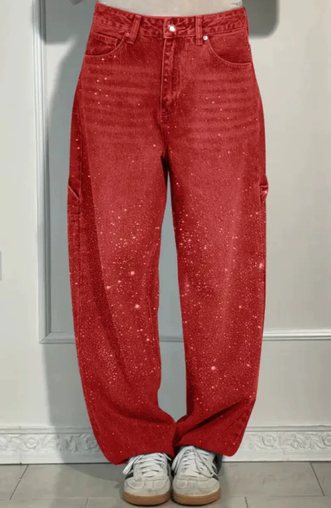Tesse – Balloon Denim Pants für mühelose Bewegungsfreiheit