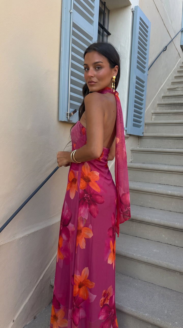 Wilna – Elegantes ärmelloses Maxikleid