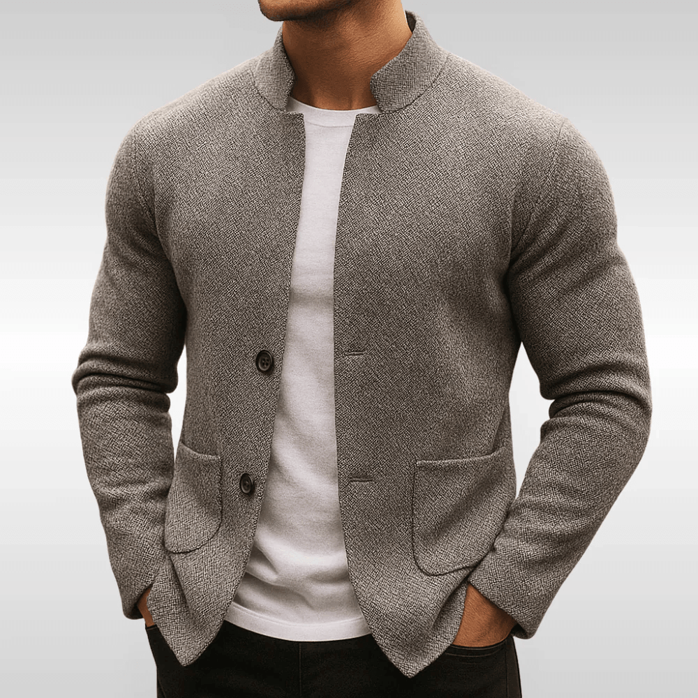 Nolan – Strukturierter Strickblazer