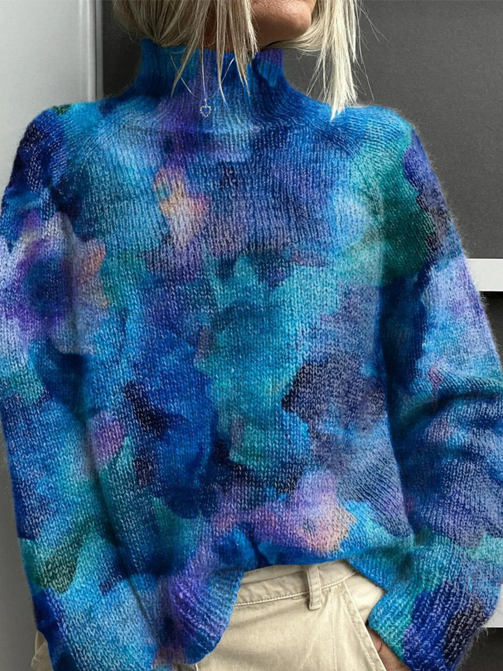Mildred - Gemütlicher Strickpullover mit Rollkragen