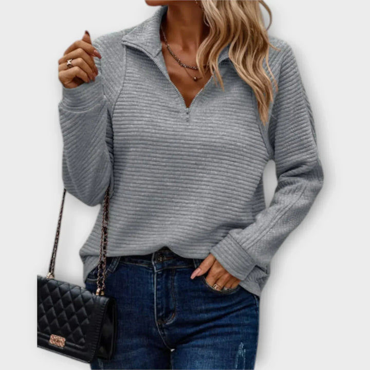 Elsa – Half-Zip-Pullover für mühelosen Stil und Komfort