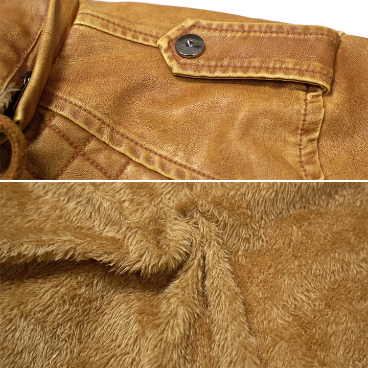 Max – Luxuriöse Lederjacke