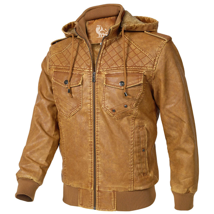 Max – Luxuriöse Lederjacke