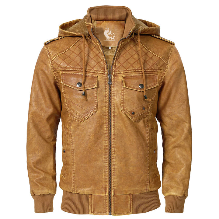 Max – Luxuriöse Lederjacke