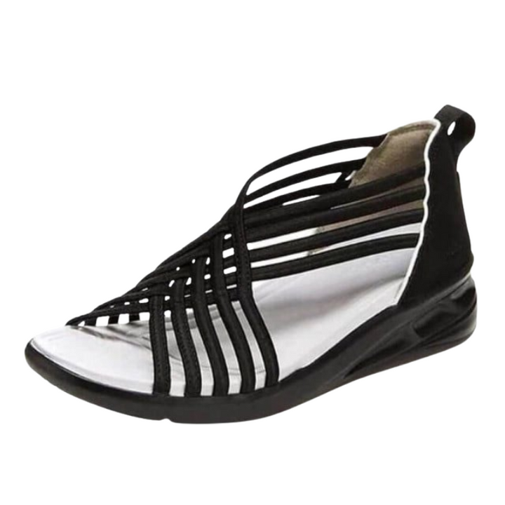 Kyline – Orthopädische Feder-Sandalen mit Memory-Schaum-Stütze