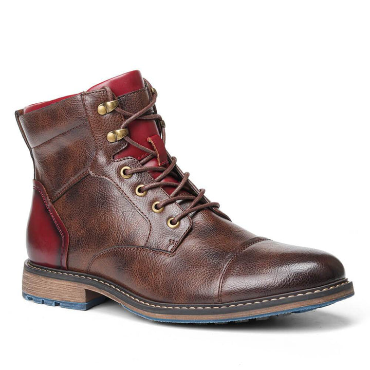 Ethan - Handgefertigte Oxford-Stiefel