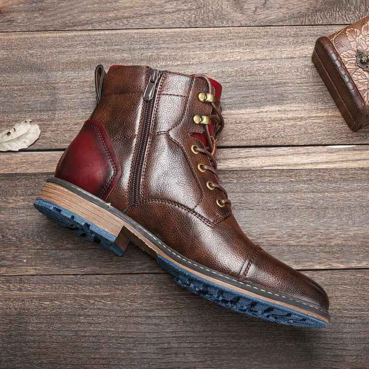 Ethan - Handgefertigte Oxford-Stiefel