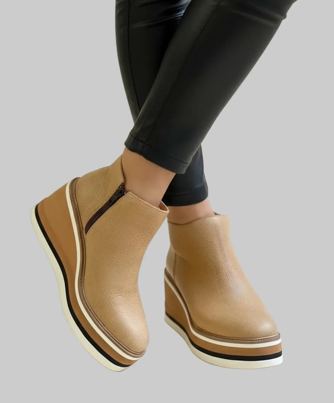 Kimberly - Stiefeletten mit Keilabsatz