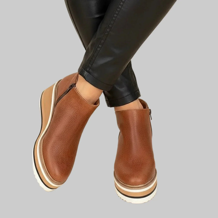 Kimberly - Stiefeletten mit Keilabsatz