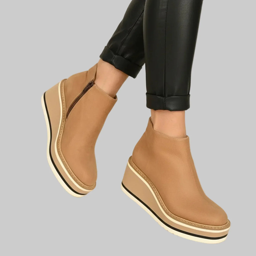 Kimberly - Stiefeletten mit Keilabsatz