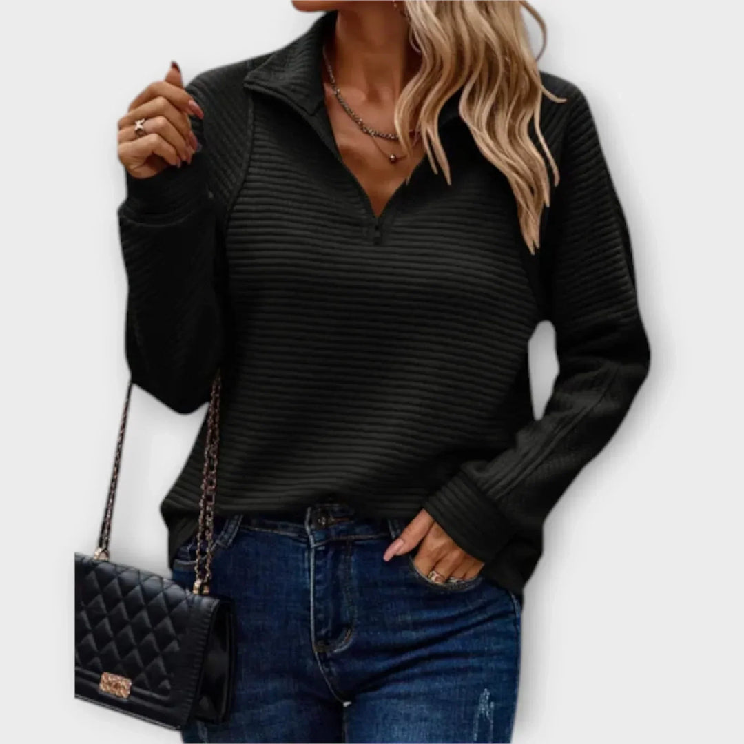 Elsa – Half-Zip-Pullover für mühelosen Stil und Komfort