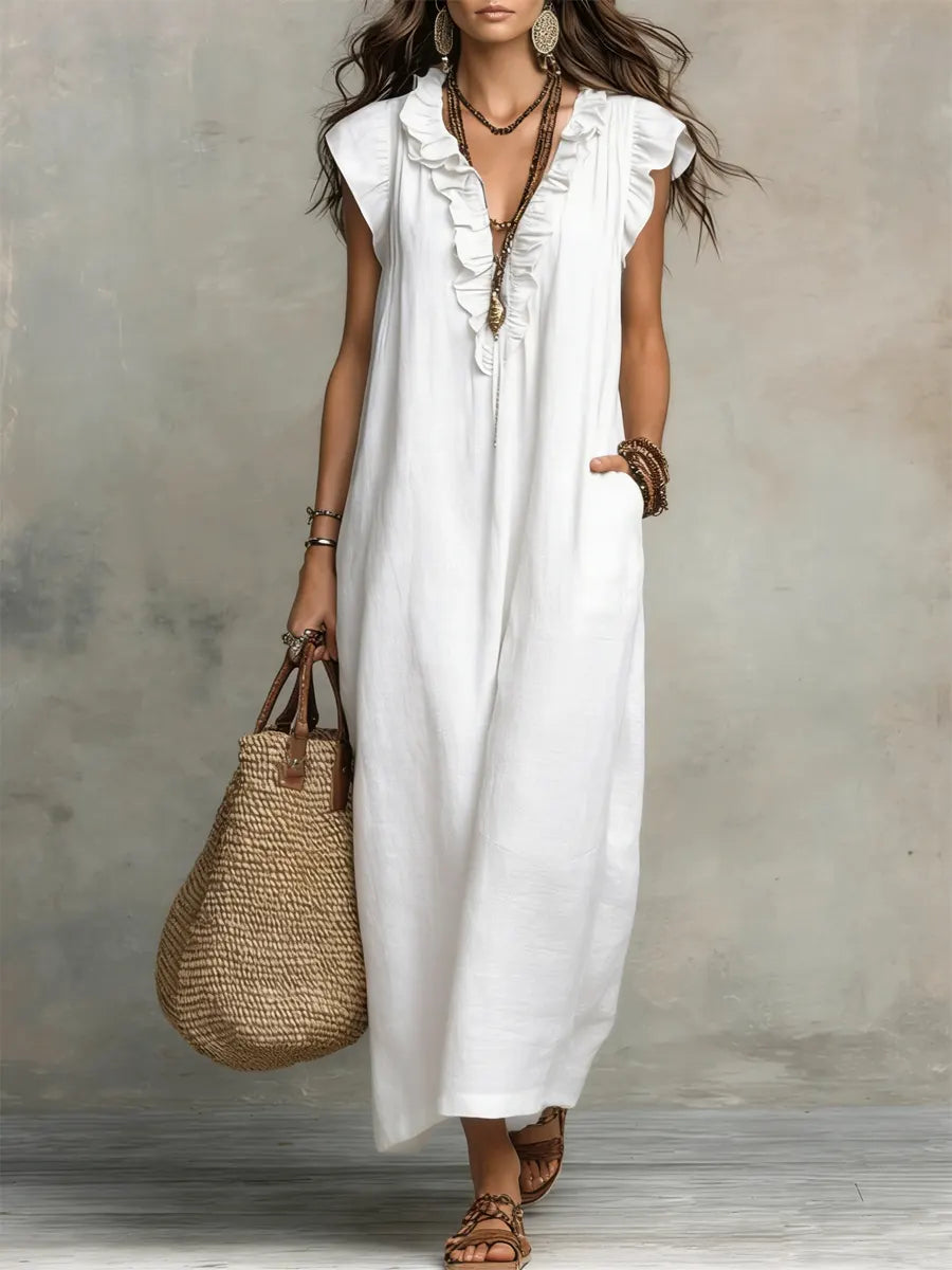 Lia – Böhmisches Maxi-Sommerkleid