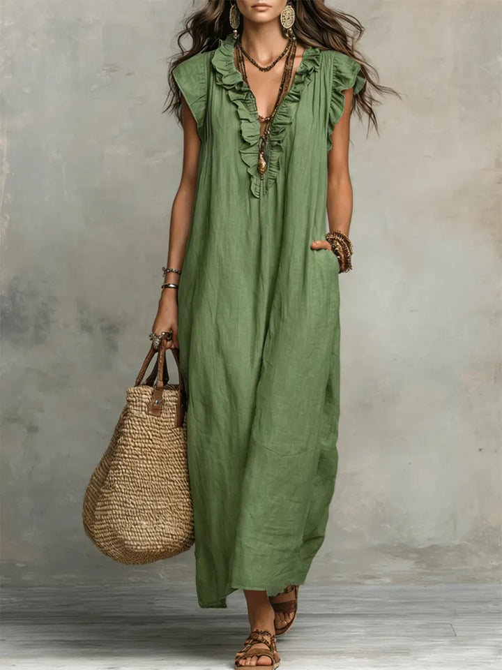 Lia – Böhmisches Maxi-Sommerkleid