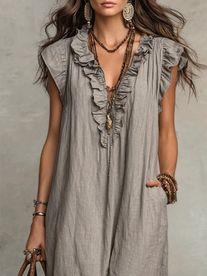 Lia – Böhmisches Maxi-Sommerkleid