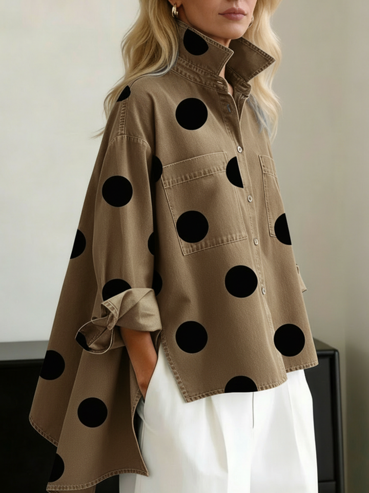 Gianna - Gepunktetes Overshirt