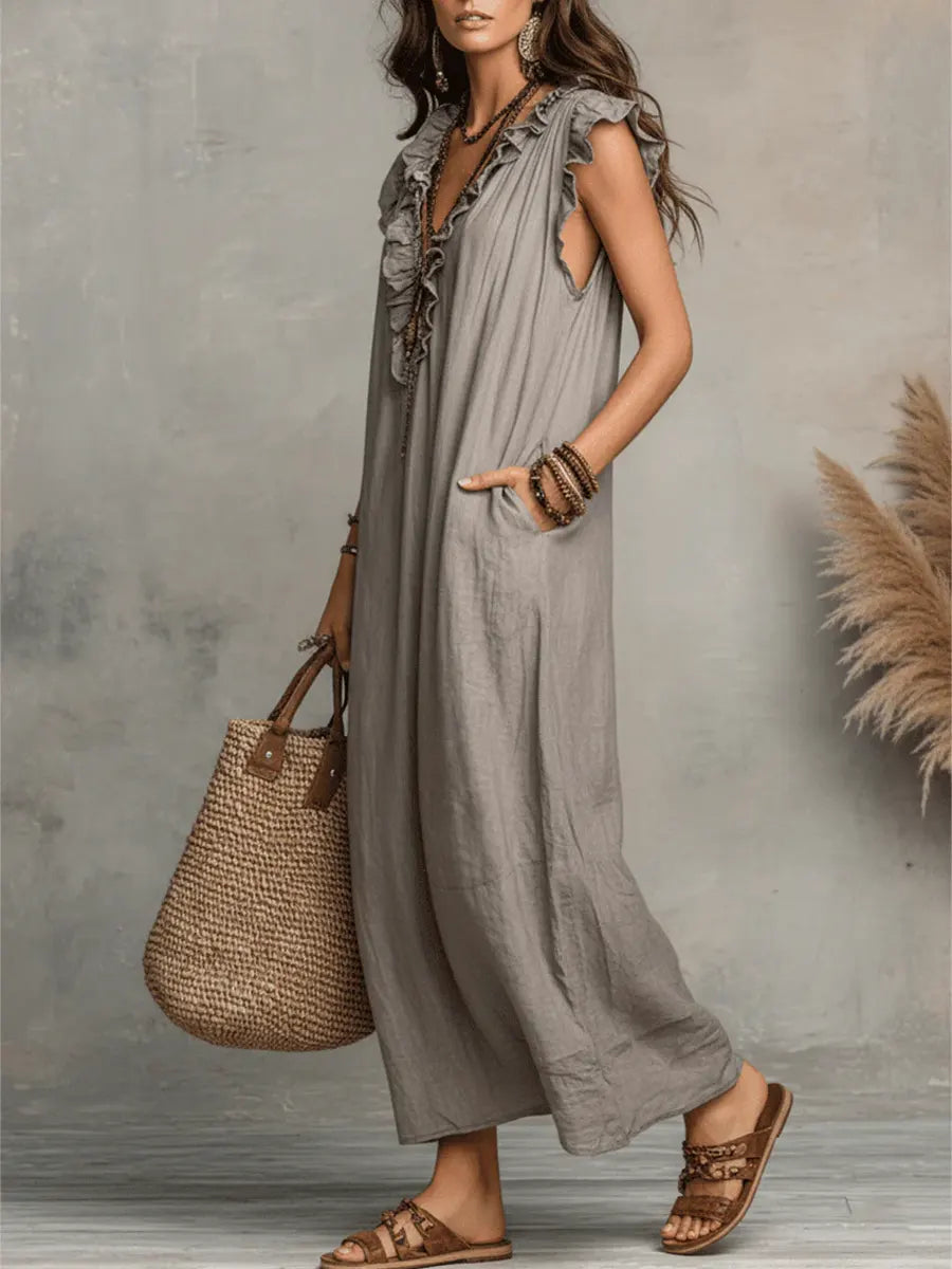 Lia – Böhmisches Maxi-Sommerkleid