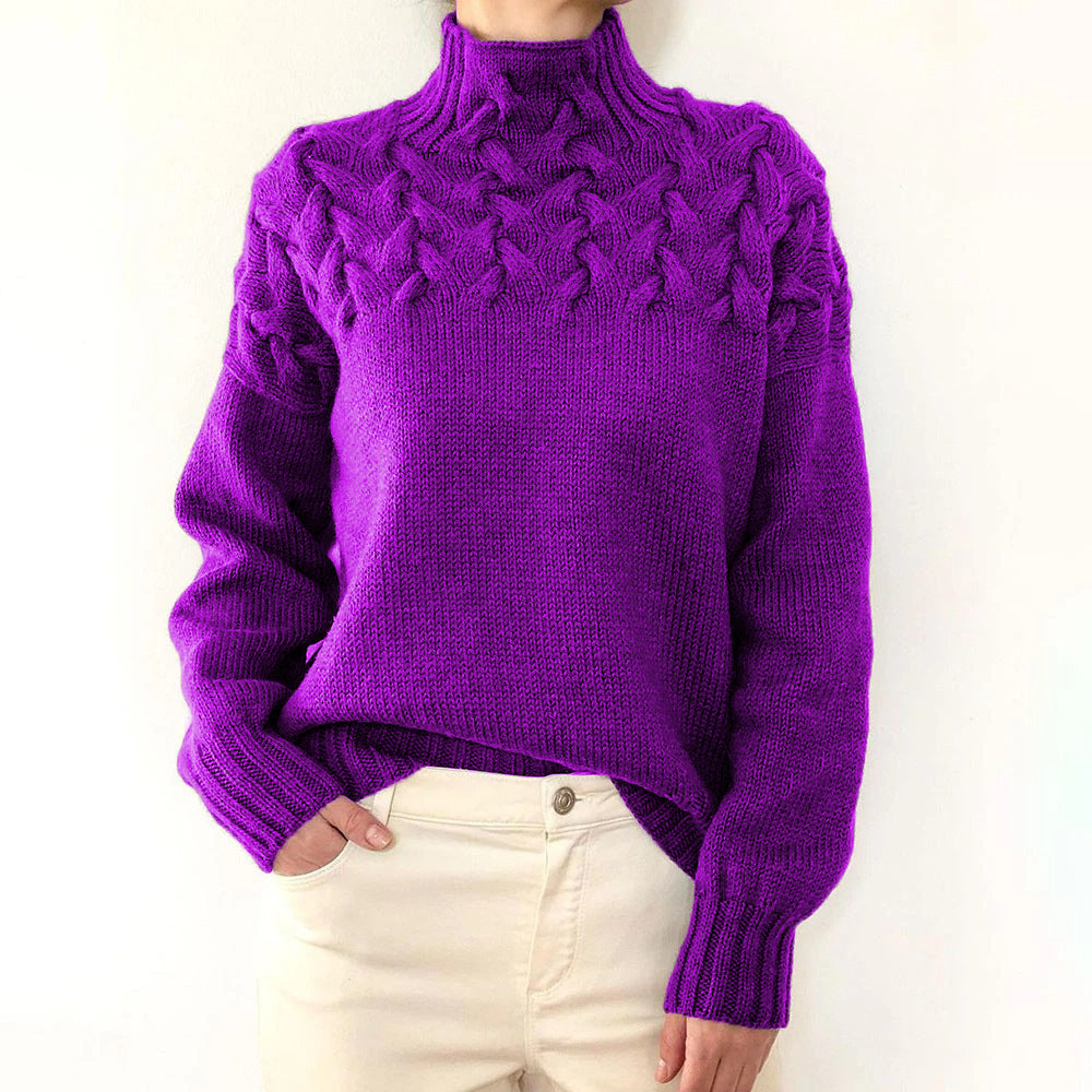 Mella – Gemütlicher Rollkragenpullover