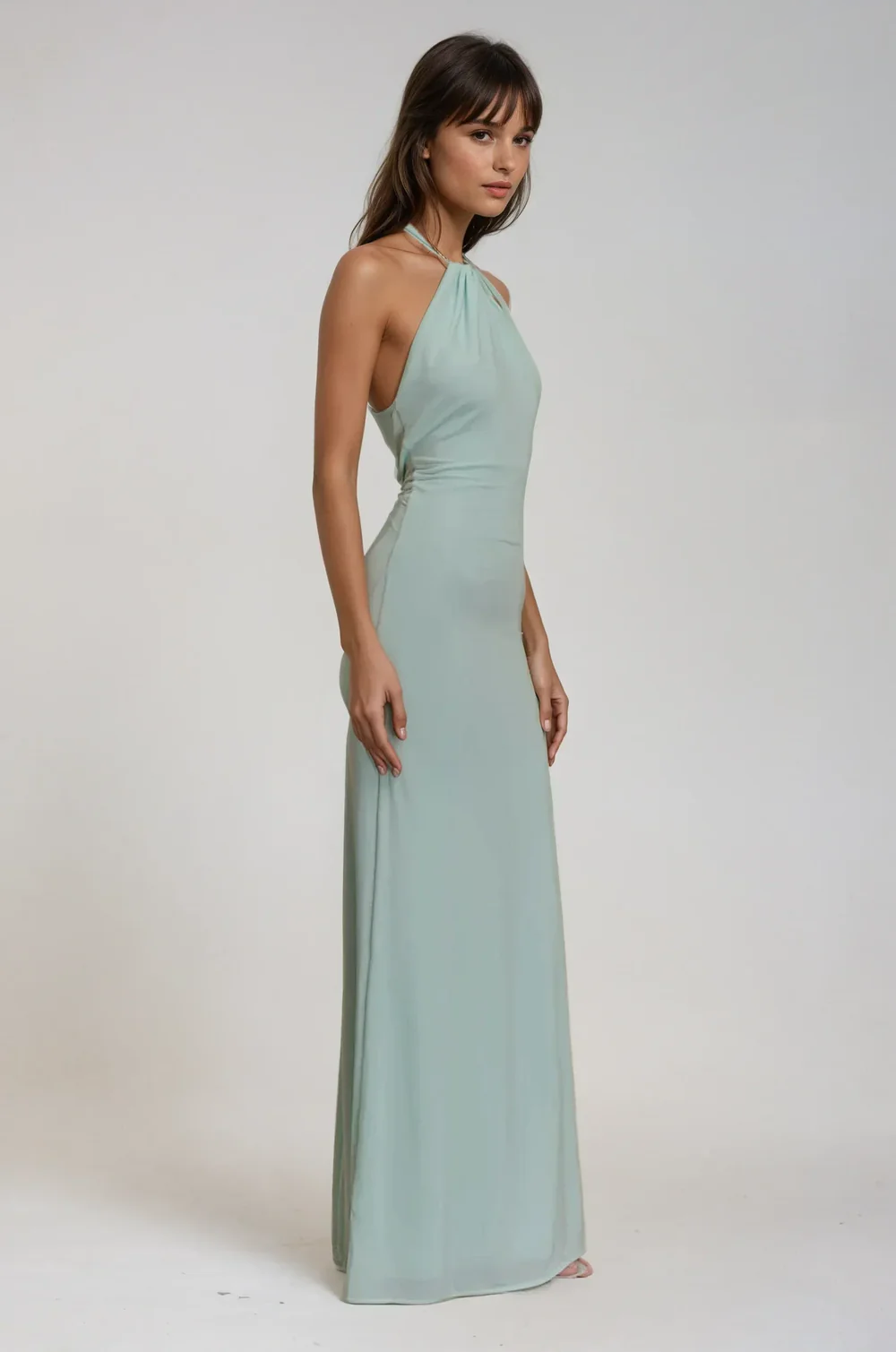 Jaiga – Maxi-Halterkleid für sommerliche Eleganz