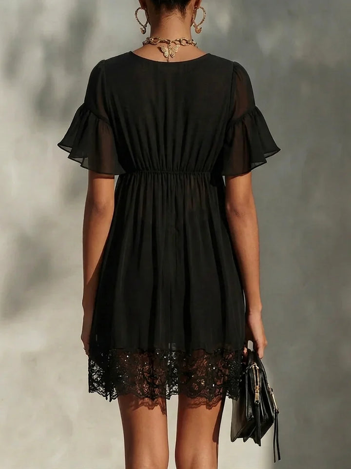 Anabelle - Schwarzes Minikleid
