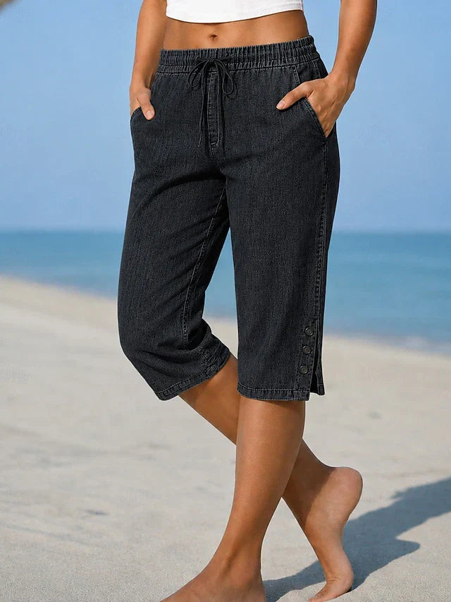Belia – Wadenlange Caprihose