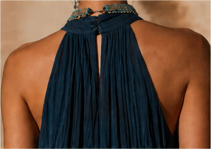 Carmin - Maxikleid im Boho-Stil mit Farbverlauf