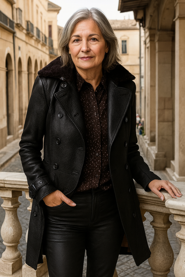 Riesa – Premium-Lederjacke mit Innenfutter