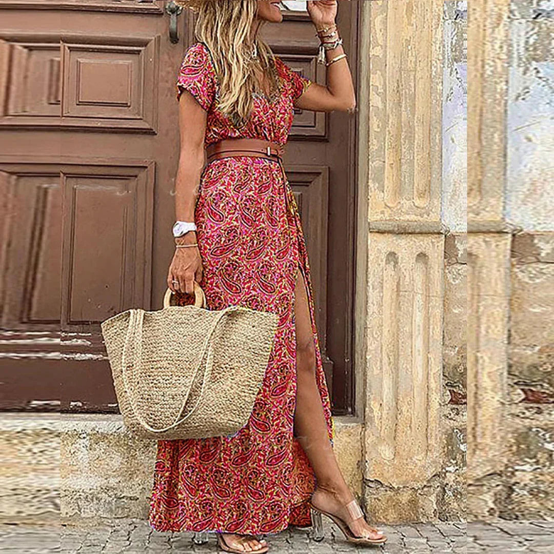 Bella – Luftiges Boho-Maxikleid