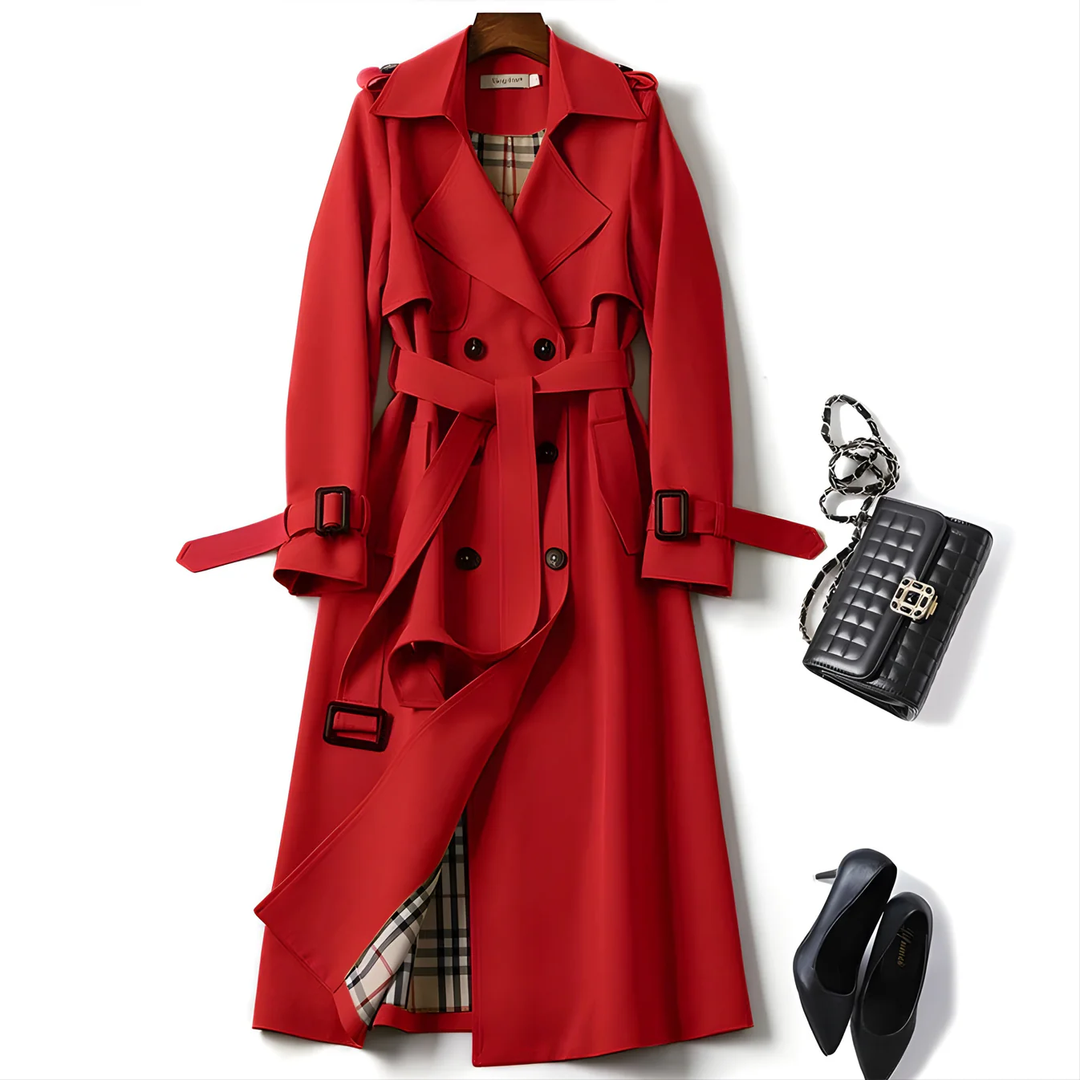 Carmina – Eleganter Trenchcoat mit Gürtel